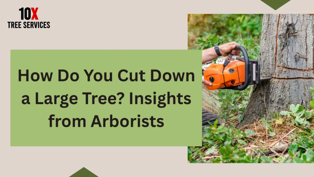 Cut Down a Large Tree