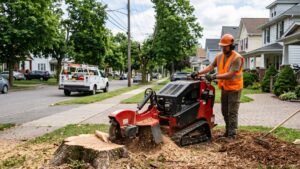 Stump Grinding Falls Street Niagara Falls NY