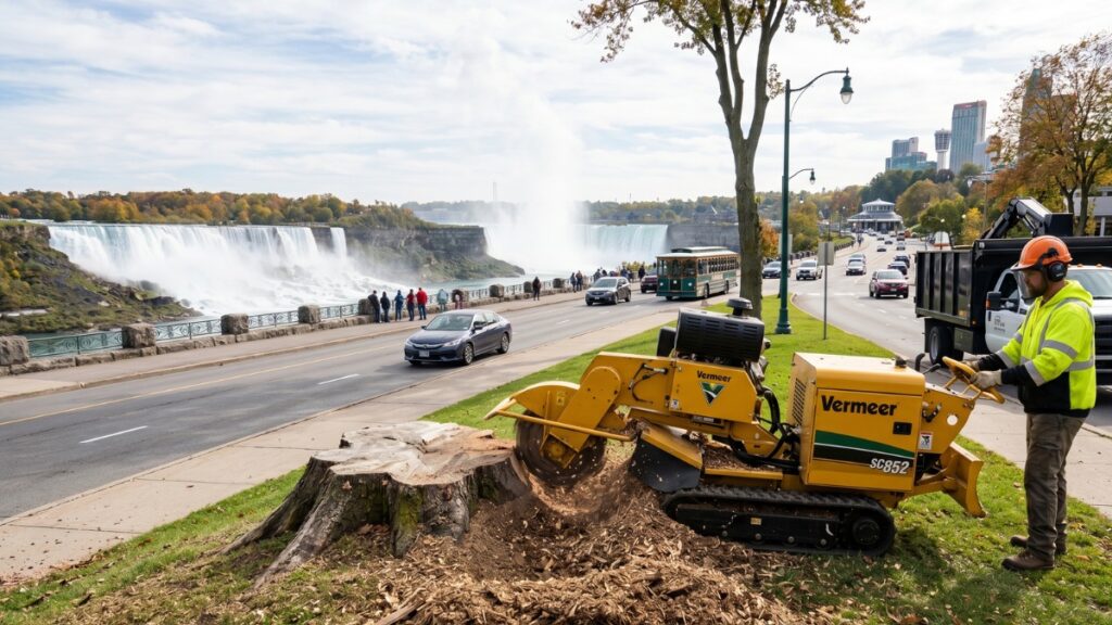Stump Removal Falls Street Niagara Falls NY