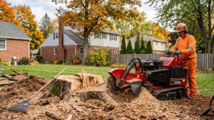 tree stump removal Cayuga Drive